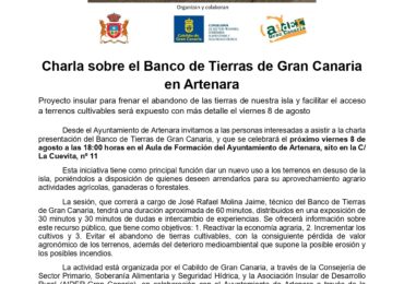 Charla sobre el banco de tierras de Gran Canaria