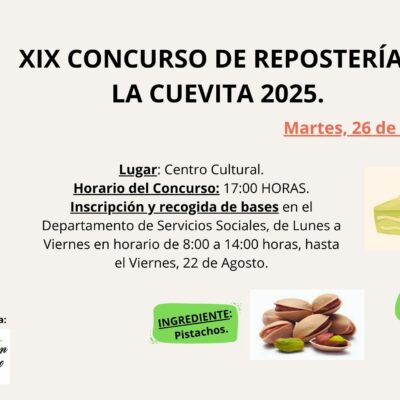 XIX CONCURSO DE REPOSTERÍA LA CUEVITA 2025