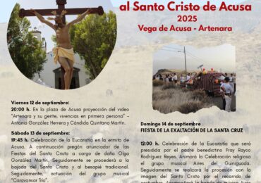 Fiestas en Honor al Santo Cristo de Acusa 2025.