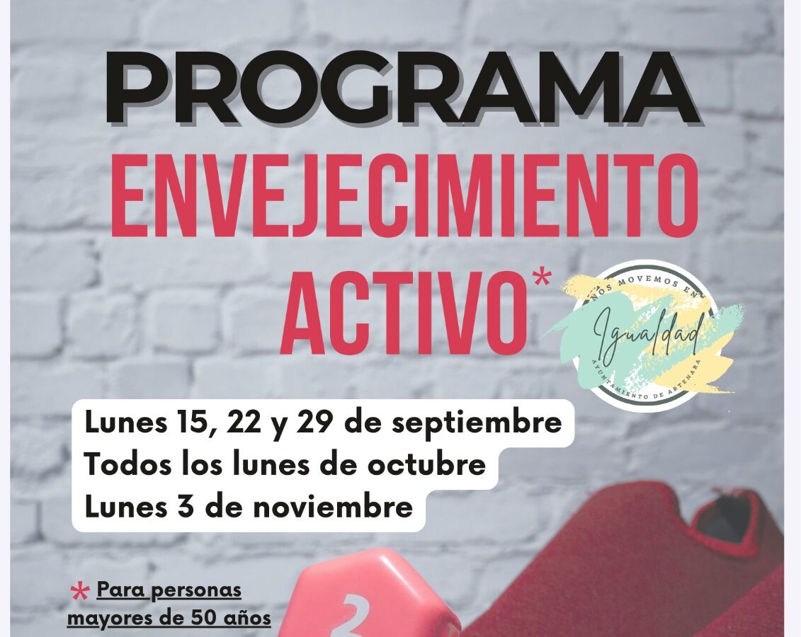 Programa de Envejecimiento Activo para Mayores de 50 años.