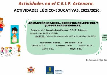 Actividades Lùdico-Educativas,2025/2026.