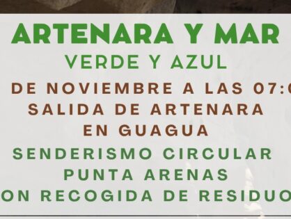 Senderismo Circular Punta Arenas "Playa de Artenara" con recogida de residuos