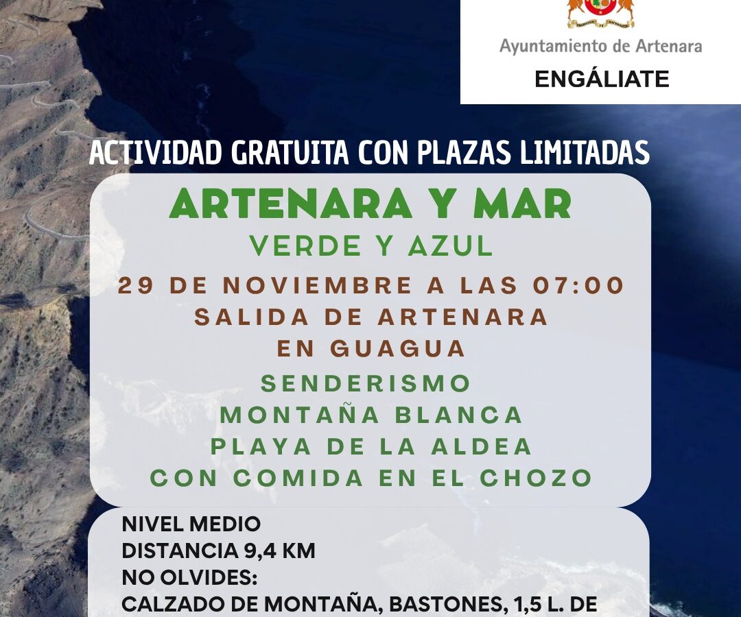 Senderismo Montaña Blanca - Playa de La Aldea