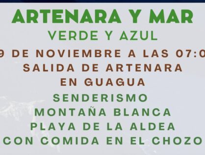 Senderismo Montaña Blanca - Playa de La Aldea