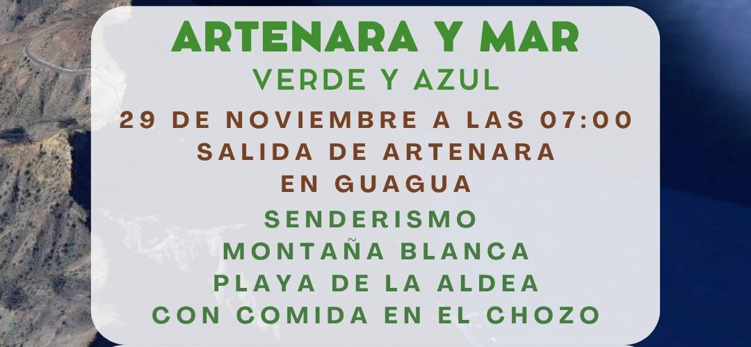 Senderismo Montaña Blanca - Playa de La Aldea