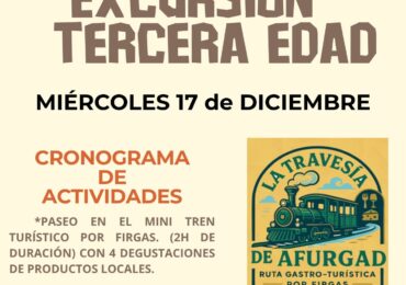 EXCURSIÓN TERCERA EDAD.