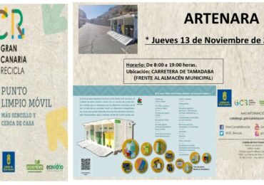 ♻️ Punto Limpio Móvil en Artenara ♻️