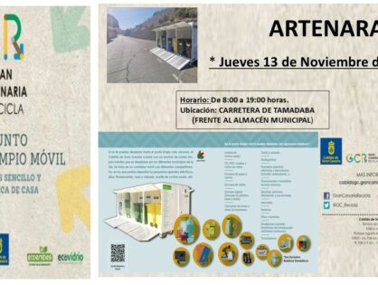 ♻️ Punto Limpio Móvil en Artenara ♻️
