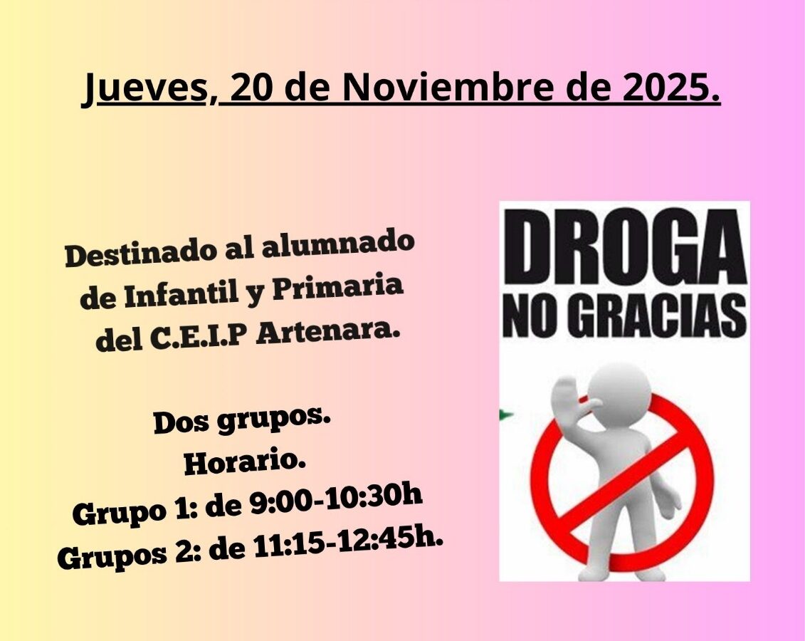 Charla - Taller: Prevención de Adicciones en el CEIP Artenara