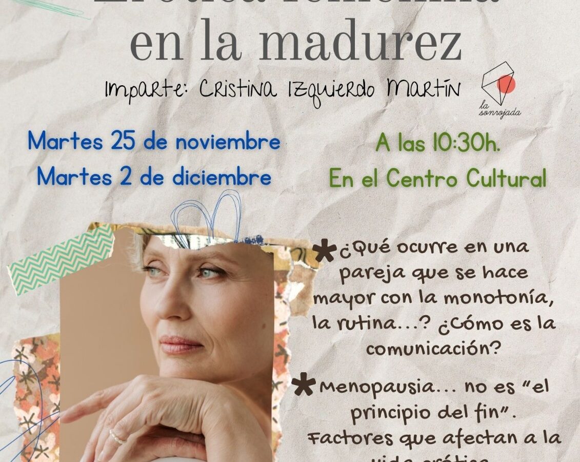 Taller Erótica Femenina en la madurez