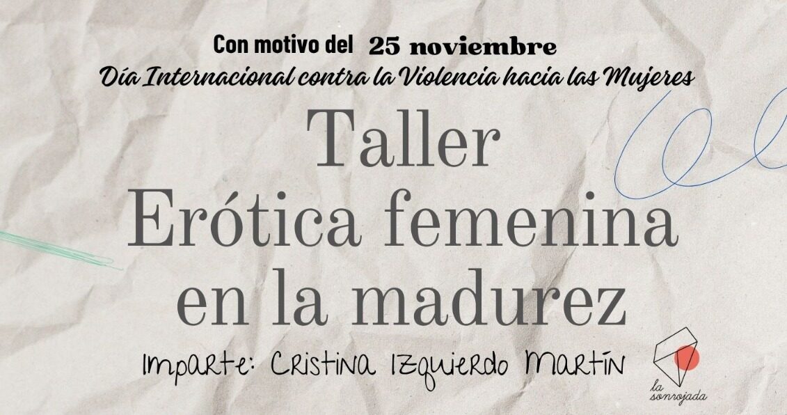 Taller Erótica Femenina en la madurez