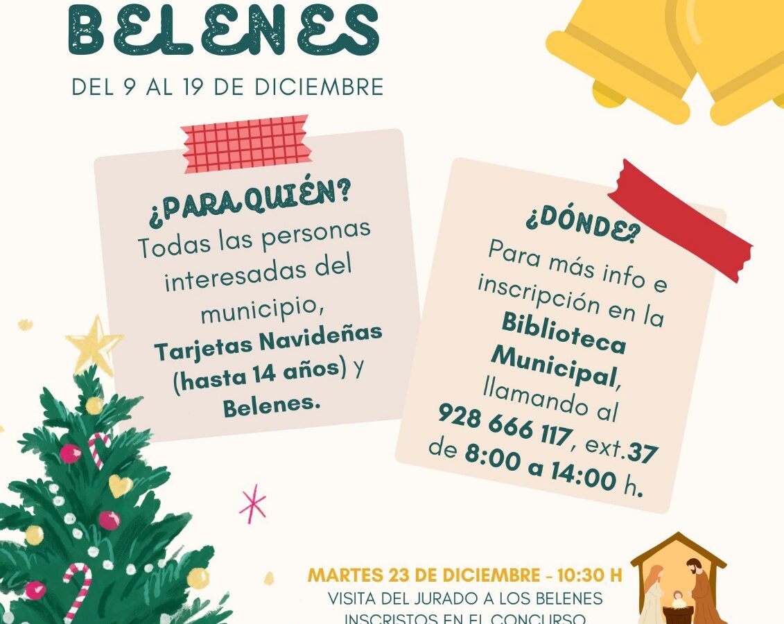 Concurso de Tarjetas Navideñas y Belenes