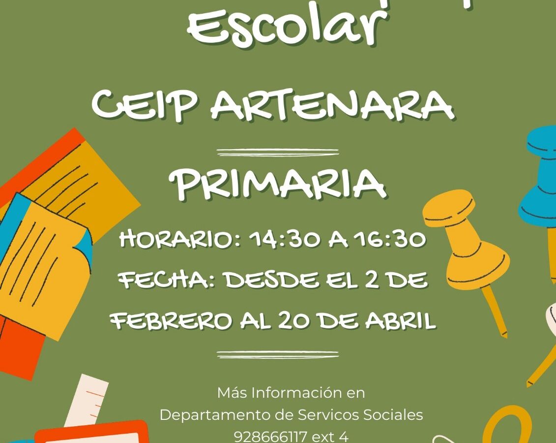 📚Clases de Apoyo Escolar - CEIP Artenara