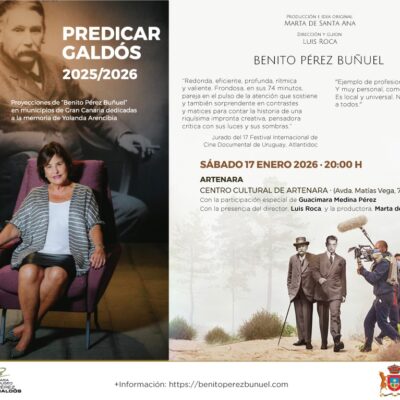Proyección del Documental «Predicar Galdós 2025-2026», de Benito Pérez Buñuel
