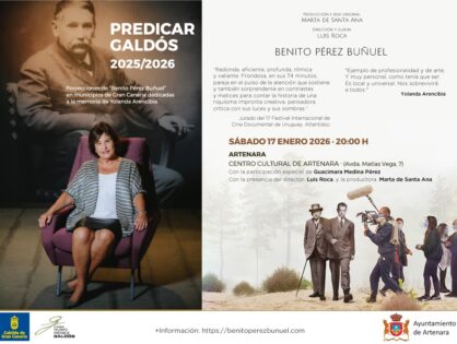 Proyección del Documental «Predicar Galdós 2025-2026», de Benito Pérez Buñuel
