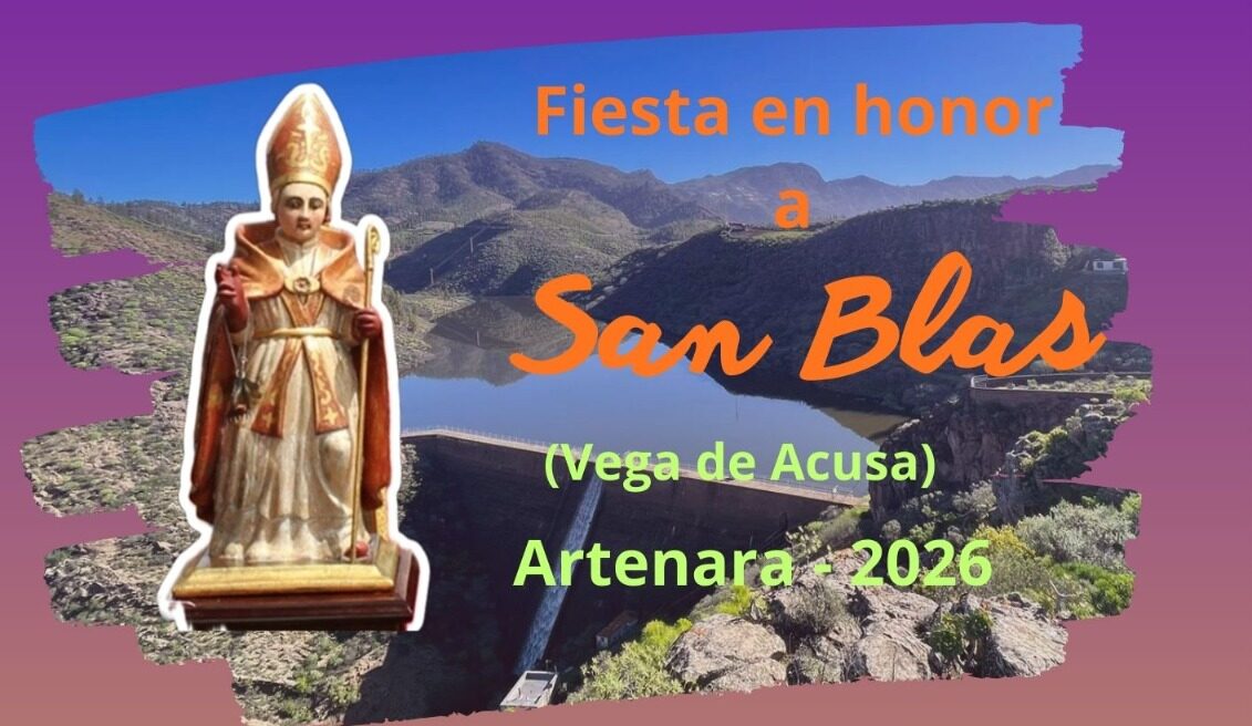 Fiesta en Honor a San Blas, Acusa - Artenara 2026