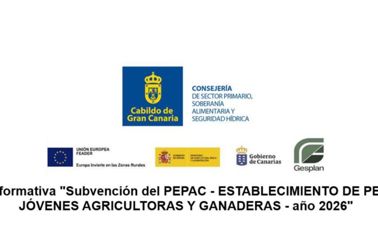 Charla informativa "Subvención del PEPAC - Establecimiento de Personas Jóvenes Agricultoras y Ganaderas - año 2026"