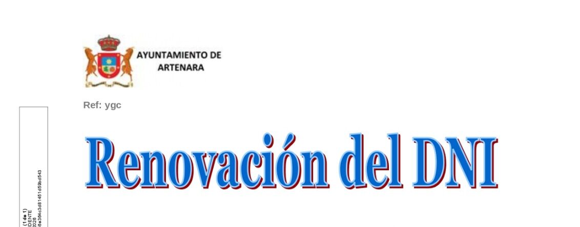 Renovación del DNI