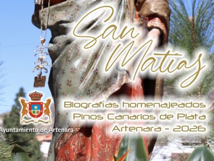 Biografías Homenajeados Pinos Canarios de Plata, Artenara 2026