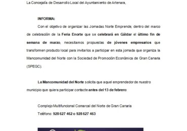 Solicitud Colaboración Jornadas Norte Emprende
