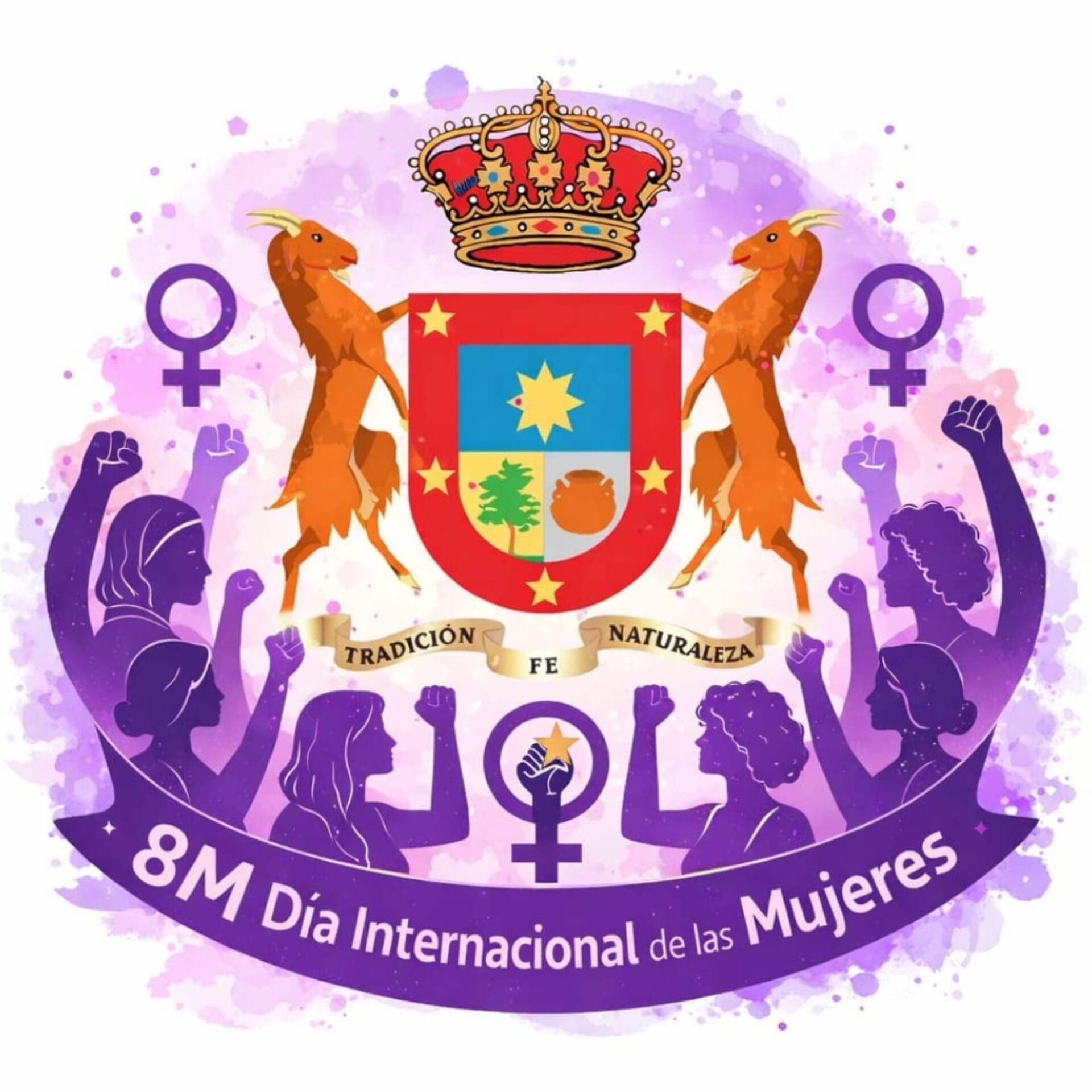 El Ayuntamiento de Artenara se suma al 8M con un cambio temporal en sus redes sociales