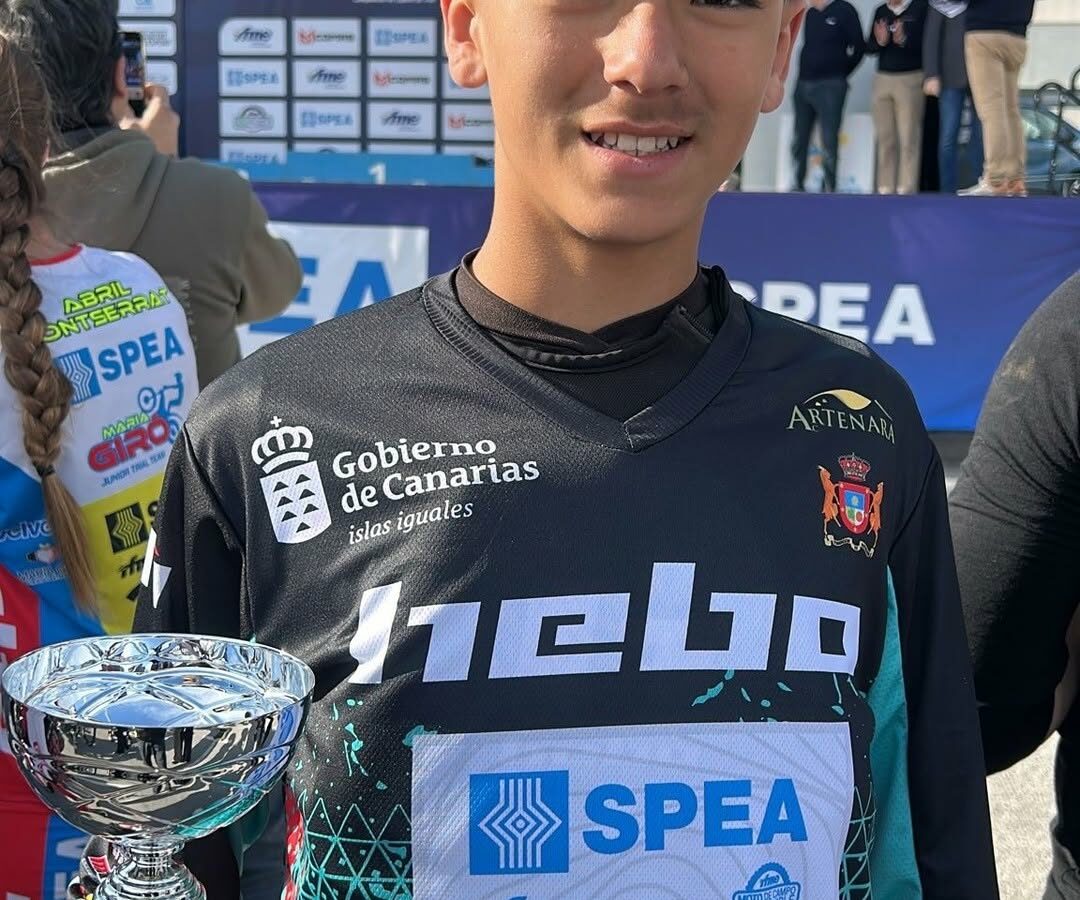 HUGO LEMES, SUBCAMPEÓN DE ESPAÑA DE TRIAL 2026 CATEGORÍA JUVENIL B EN SU PRIMERA PARTICIPACIÓN A NIVEL ESTATAL