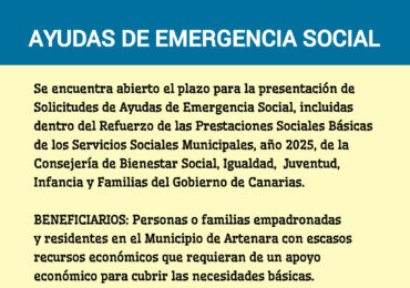 AYUDAS EMERGENCIA SOCIAL
