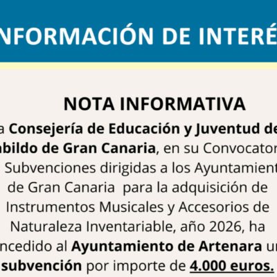 PUBLICIDAD DE SUBVENCIÓN