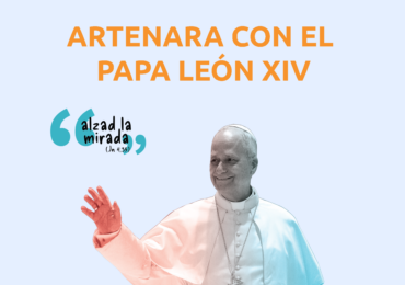 ARTENARA CON EL PAPA LEÓN XIV