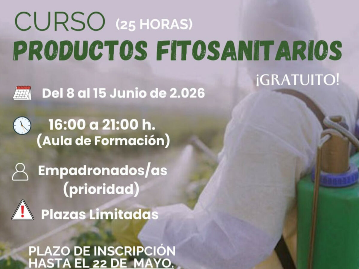 CURSO PRODUCTOS FITOSANITARIOS