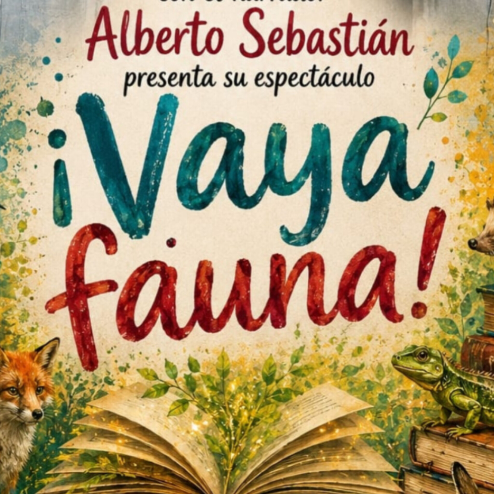 ¡VAYA FAUNA!, DE ALBERTO SEBASTIÁN - CIRCUITO DE NARRACIÓN ORAL