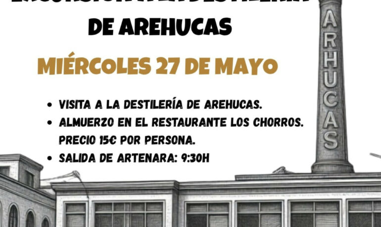 EXCURSIÓN A LA DESTILERÍA AREHUCAS