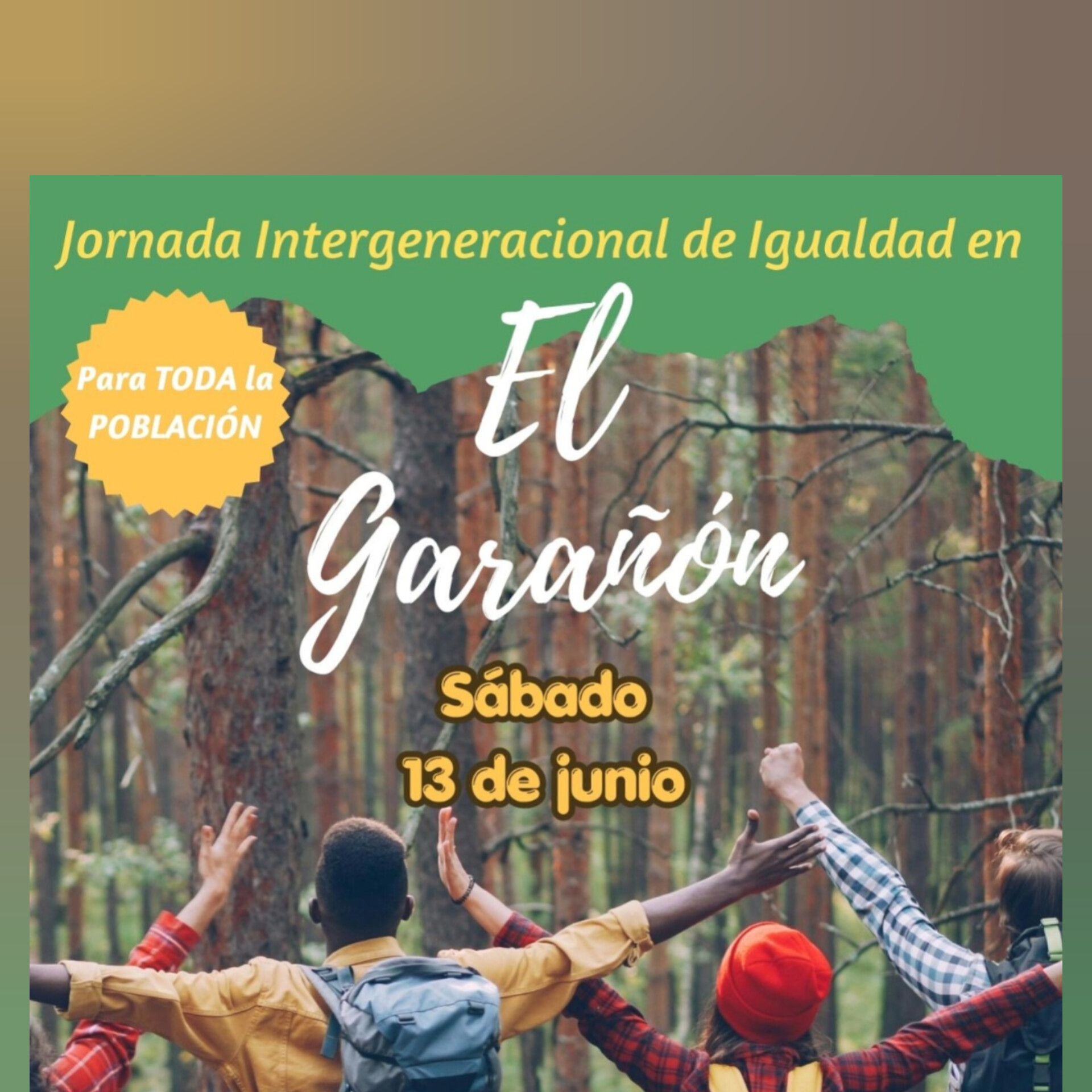 Jornada Intergeneracional de Igualdad en El Garañón