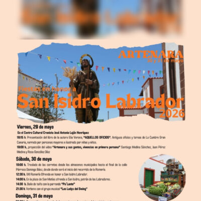FIESTAS EN HONOR A SAN ISIDRO LABRADOR 2026