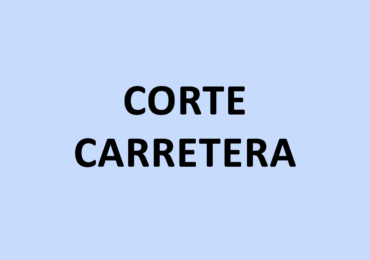 CORTE CARRETERA CORUÑA - EL POZO