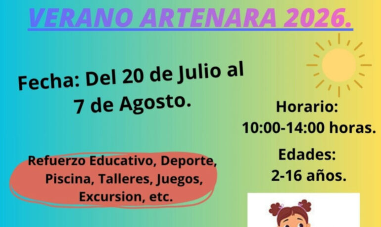 <div>¡Abierta la preinscripción para el Campus de Verano Artenara 2026! </div>