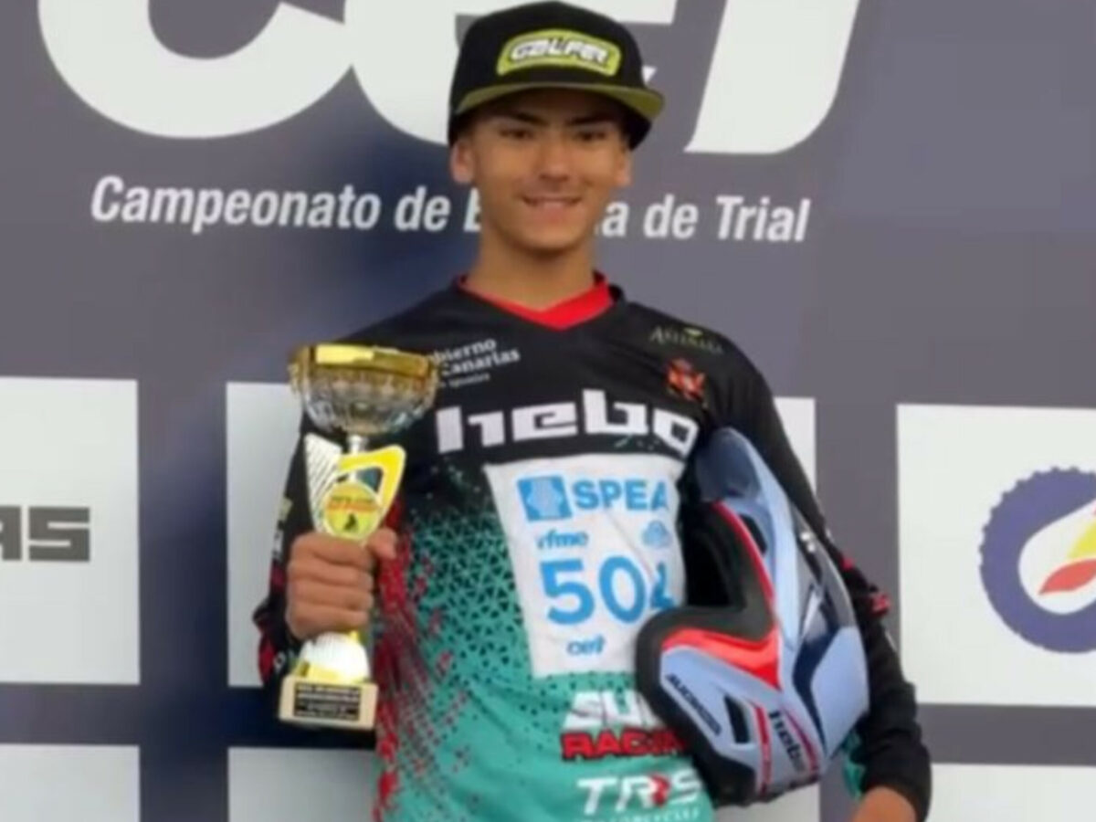 🏆 Hugo Lemes afianza su liderato en la categoría Juvenil B del Campeonato de España de Trial