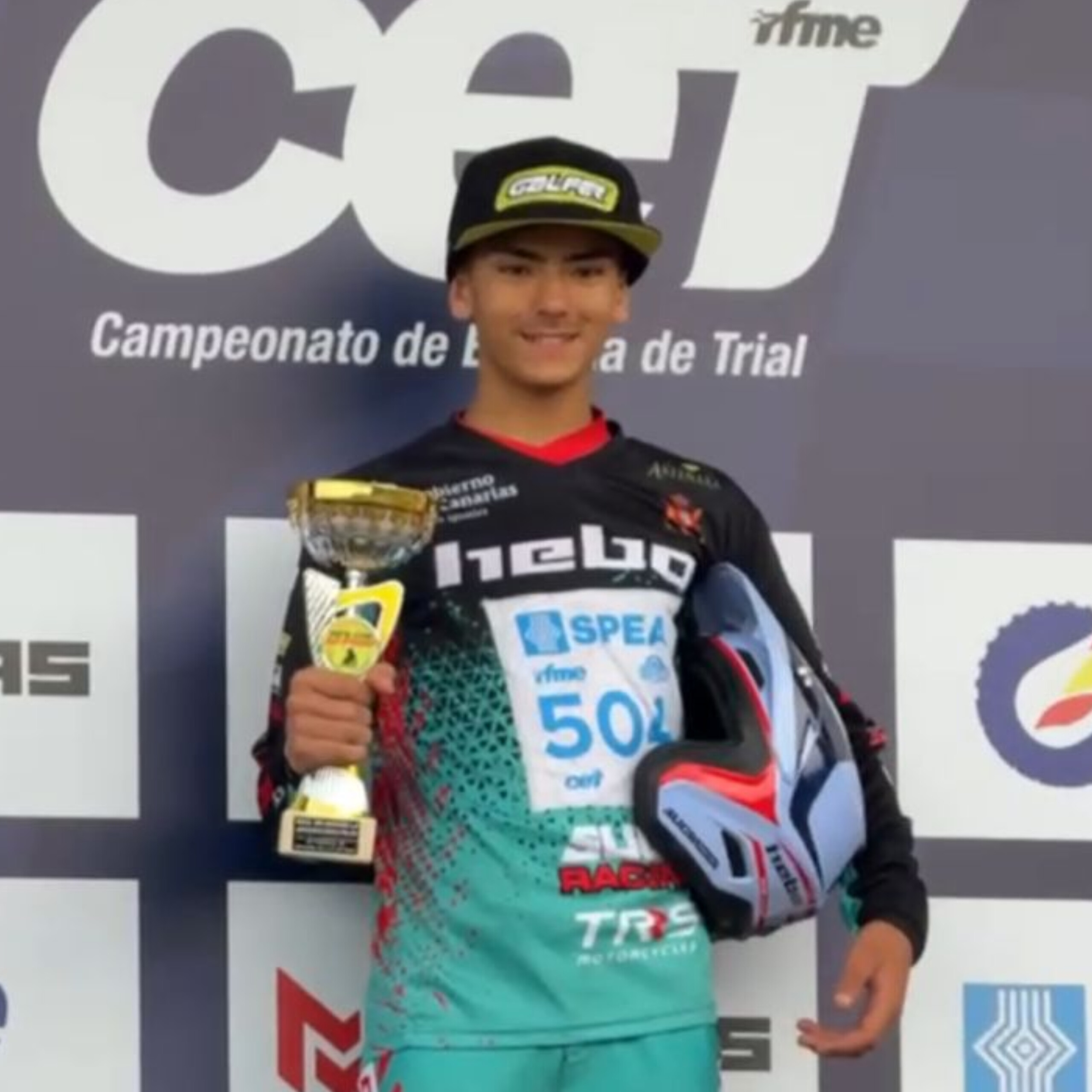 🏆 Hugo Lemes afianza su liderato en la categoría Juvenil B del Campeonato de España de Trial