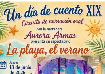 CUENTACUENTOS ESPECTÁCULO "LA PLAYA, EL VERANO" DE AURORA ARMAS