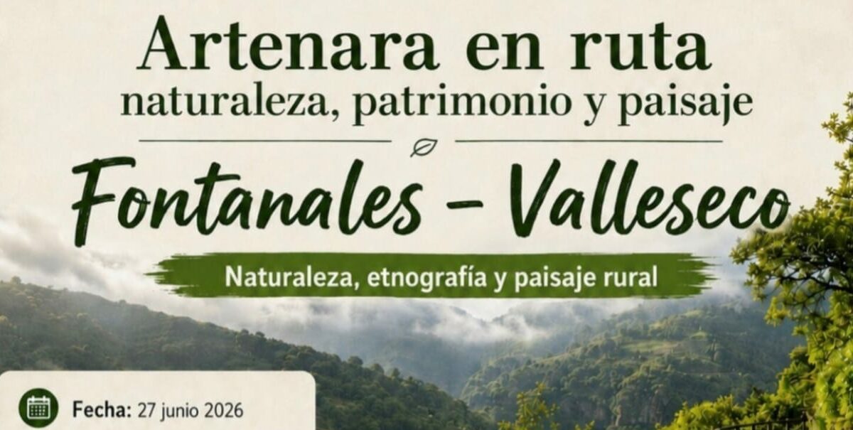 ARTENARA EN RUTA: NATURALEZA, PATRIMONIO Y PAISAJE