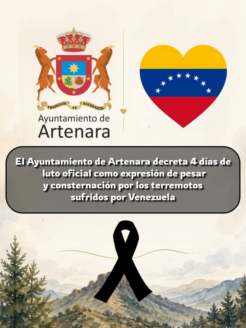 LUTO OFICIAL DE 4 DÍAS POR LA TRAGEDIA SUFRIDA EN VENEZUELA