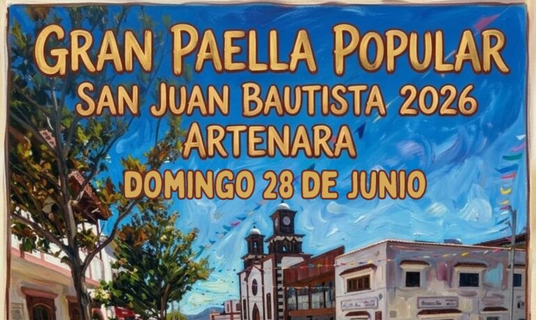 GRAN PAELLA POPULAR SAN JUAN BAUTISTA 2026 ARTENARA