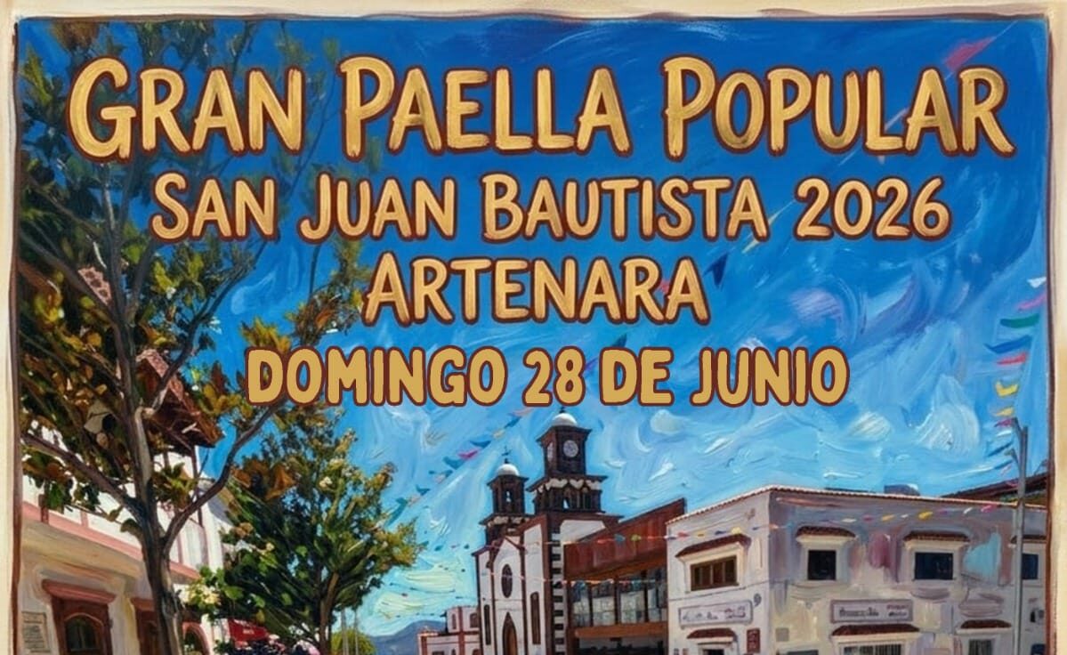 GRAN PAELLA POPULAR SAN JUAN BAUTISTA 2026 ARTENARA