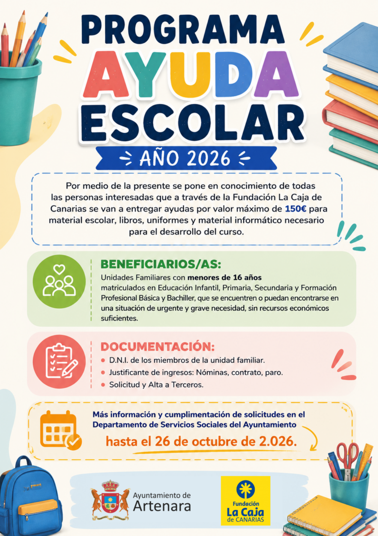 📚 Programa de Ayuda Escolar 2026