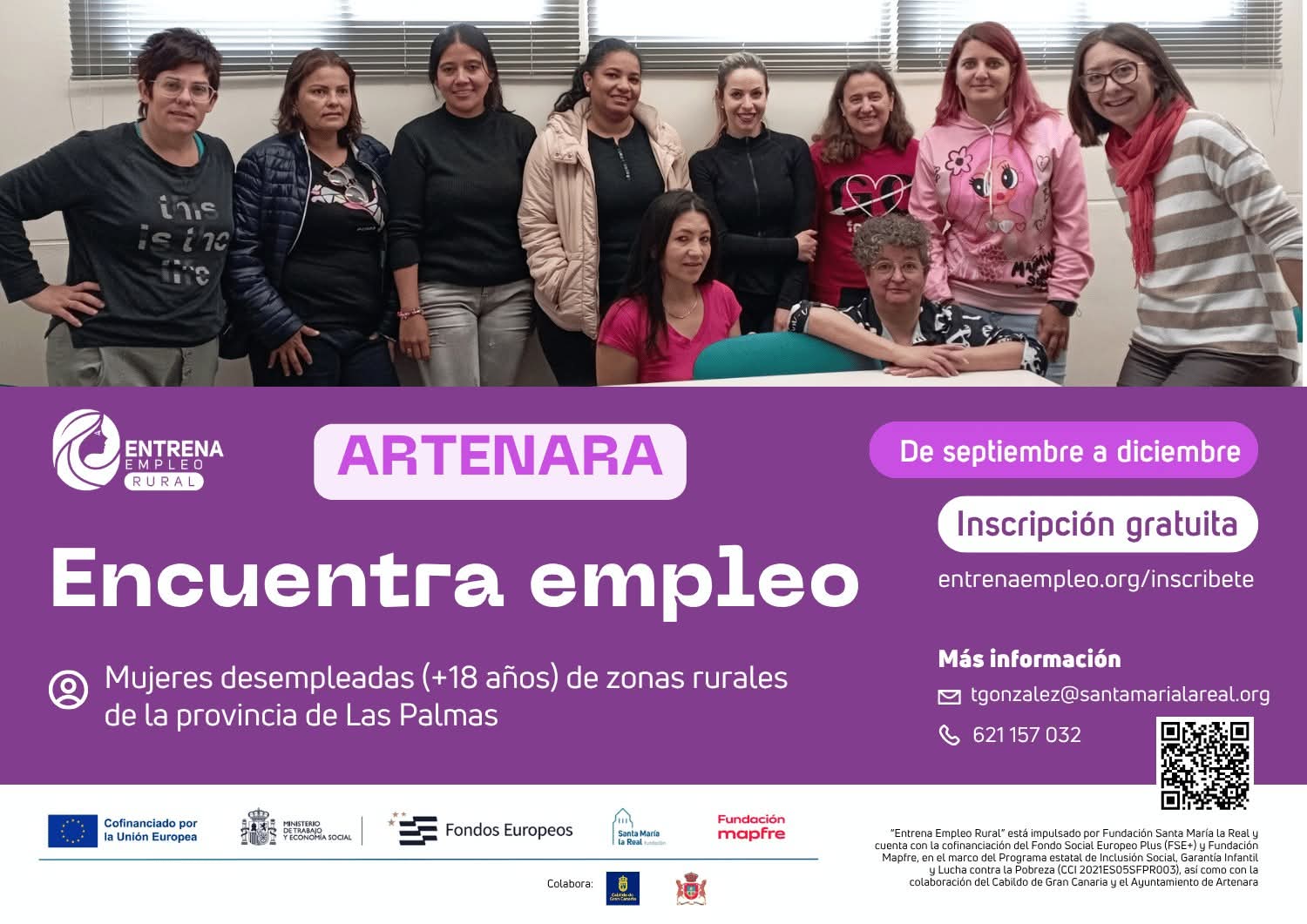 🌿💼 “Entrena Empleo Rural” vuelve a Artenara 💼🌿