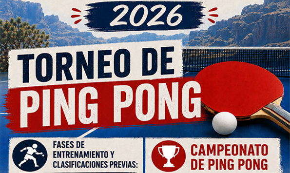 🏓 Torneo de Ping Pong – Fiestas de La Cuevita 2026